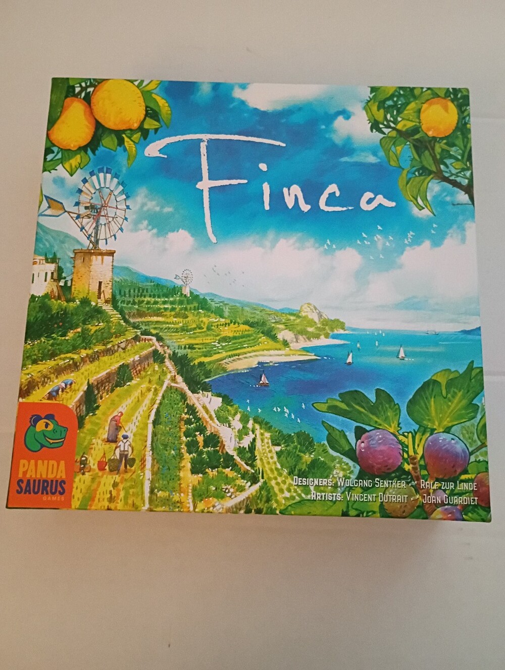 FINCA Board Game Pandasaurus Farmer rondel